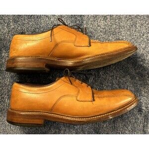 Allen Edmonds Hillcrest Brown British Tan Leather Men's Dress Shoes 7.5D